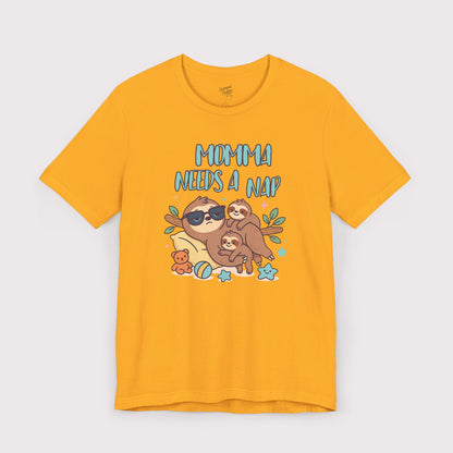 Momma Needs a Nap - Jersey Tee