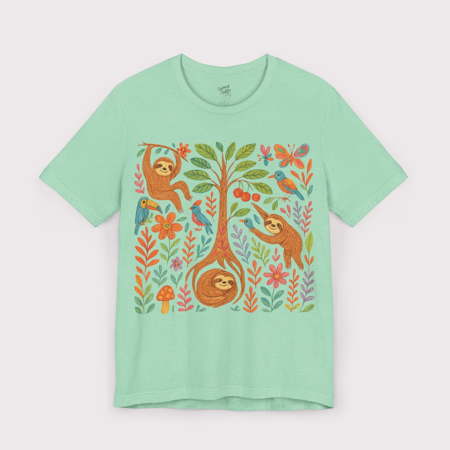 Jungle Joy Sloth T-Shirt