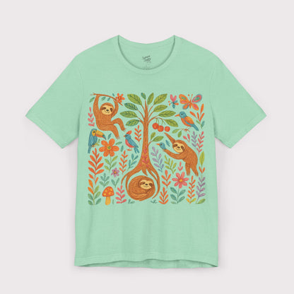 Jungle Joy Sloth T-Shirt