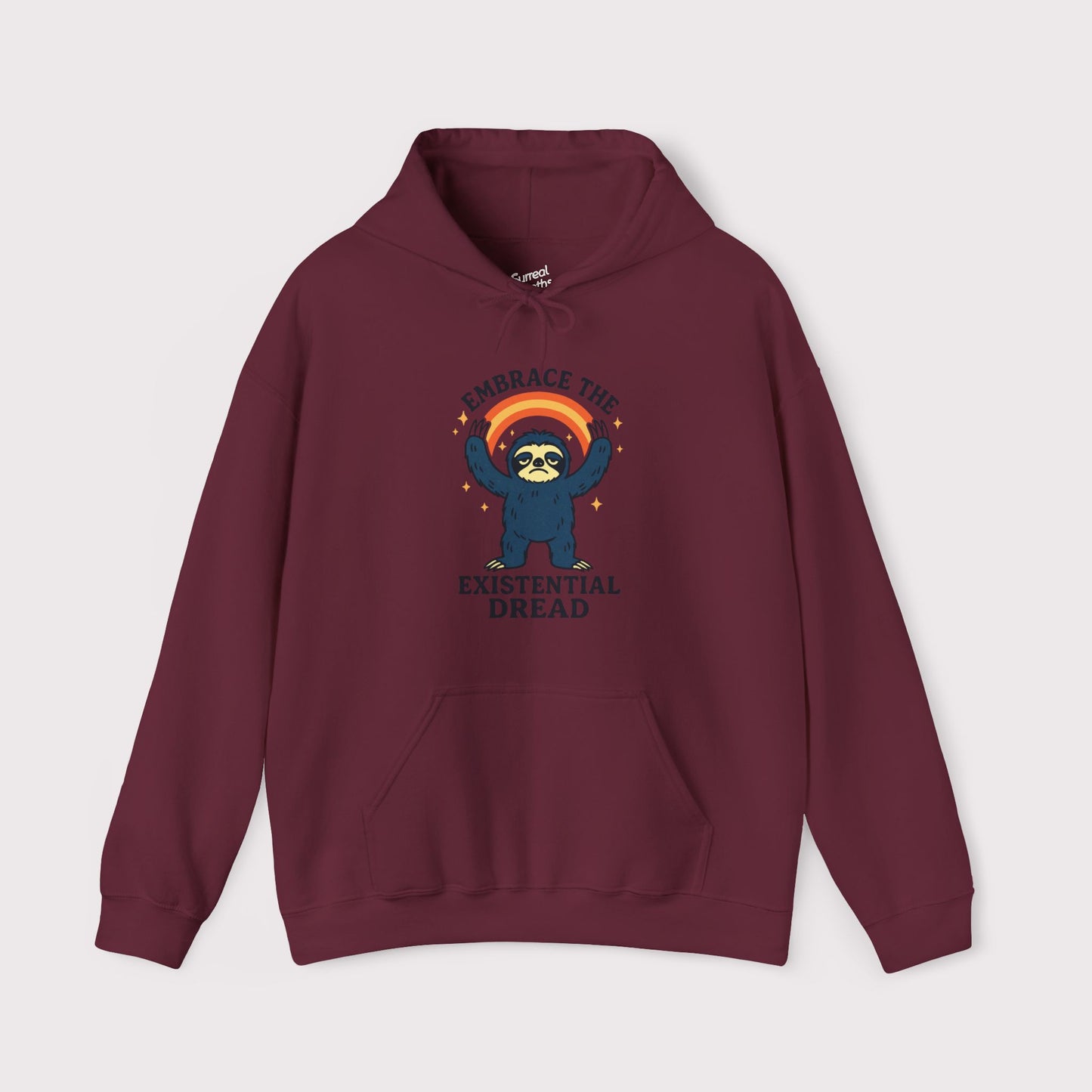 Embrace the Existential Dread Sloth Hoodie