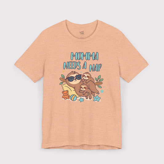 Momma Needs a Nap - Jersey Tee