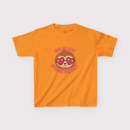 “Go Slow and Shine Bright” Kids Tee