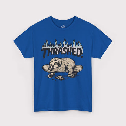 Thrashed Flame Outline T-Shirt