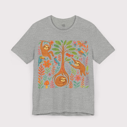 Jungle Joy Sloth T-Shirt