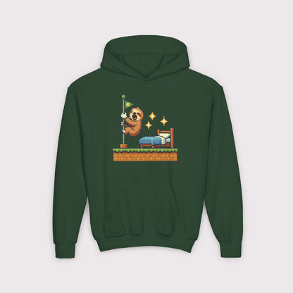 Level Complete Nap Time Kids Hoodie