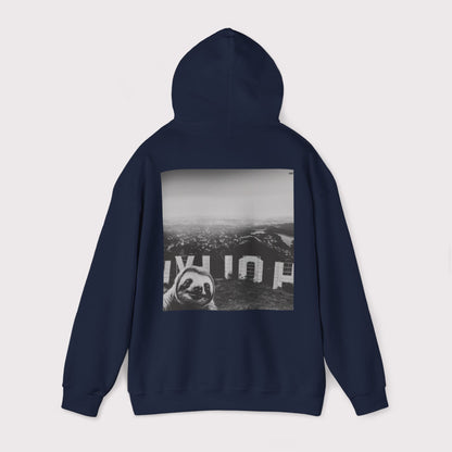 Sloth Selfie Hollywood Sign - Hoodie