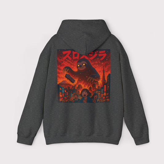Slothzilla Anime Hoodie