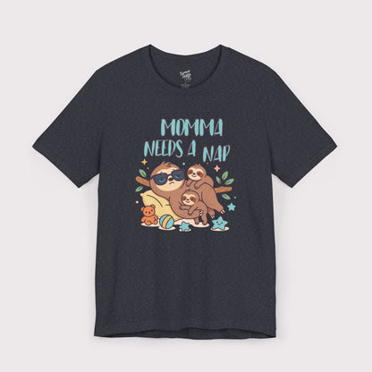 Momma Needs a Nap - Jersey Tee