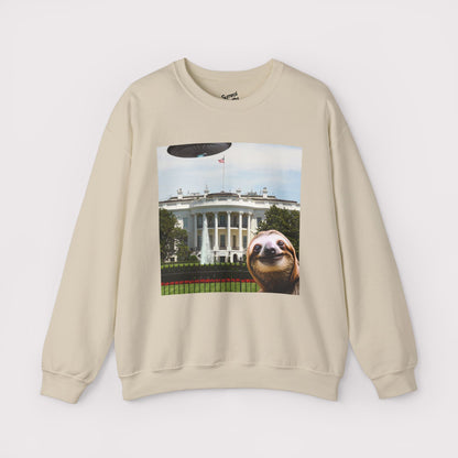 Sloth Selfie White House - Crewneck