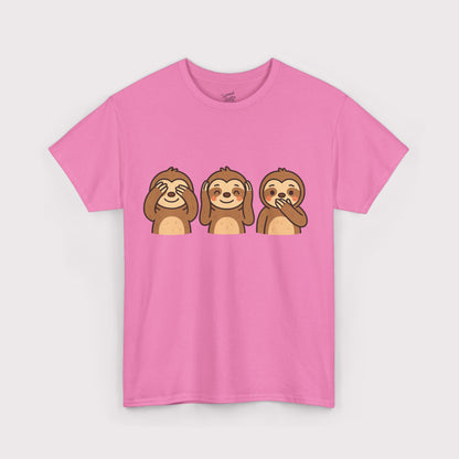 No Evil Sloths T-Shirt