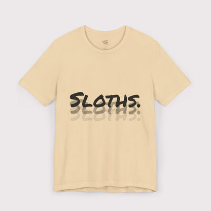 “Sloths Sloths Sloths” - Jersey Tee
