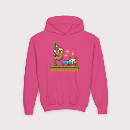Level Complete Nap Time Kids Hoodie