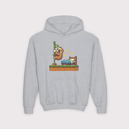 Level Complete Nap Time Kids Hoodie