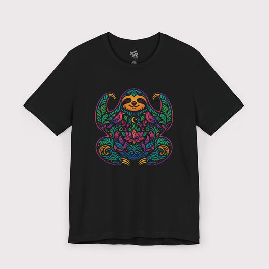Mandala Zen Sloth T-Shirt
