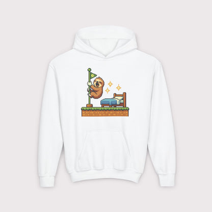 Level Complete Nap Time Kids Hoodie