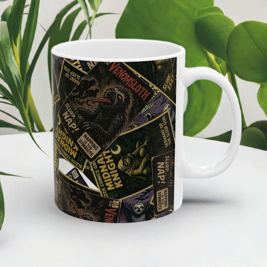 Sloth Superhero Mug Series: Venomsloth, Midnap Knight & The Night Sloth