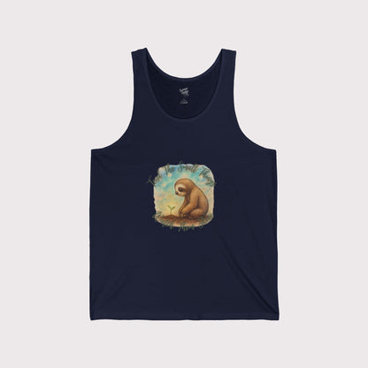Tend the Small Things Sloth Tank Top