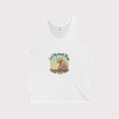 Tend the Small Things Sloth Tank Top
