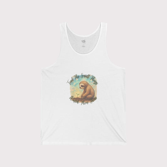Tend the Small Things Sloth Tank Top
