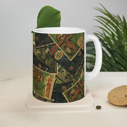 Sloth Superhero Mug Series: Slawkeye, Slothwidow & Slothulk