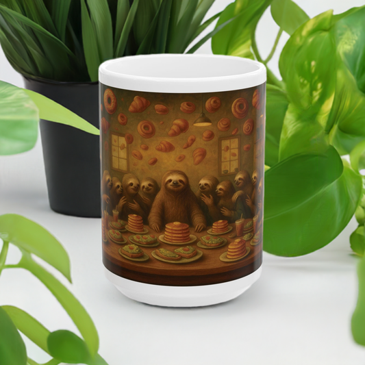 Sloth Mug - The Last Supper