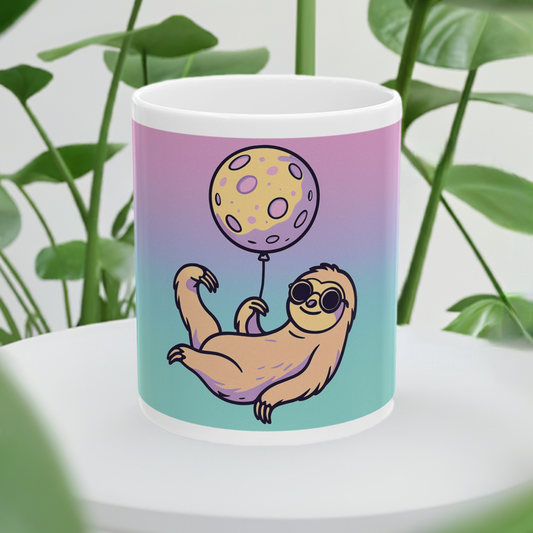 Sloth Mug - Floating Sloths